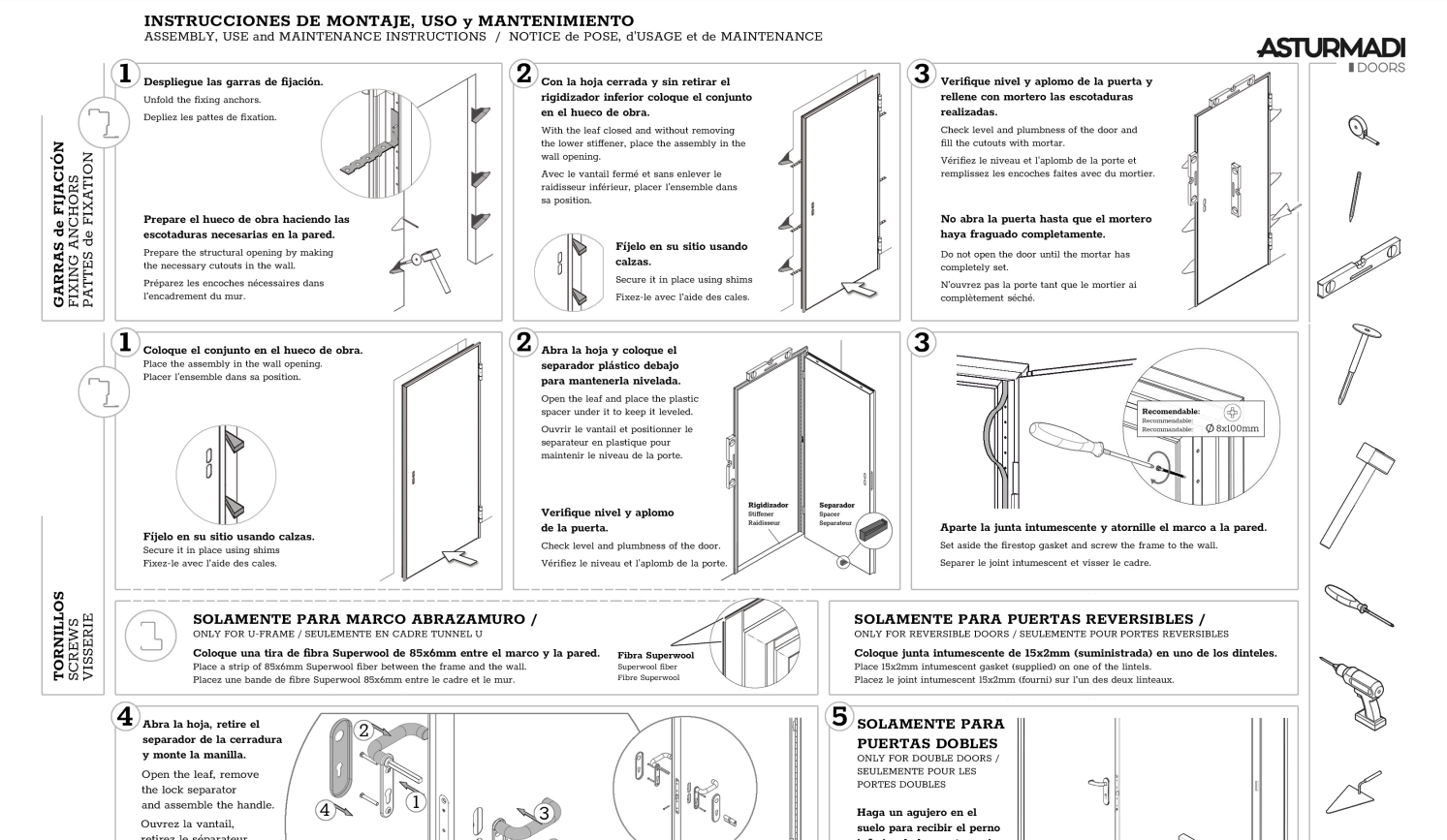 manual instalacion puertas cortafuego